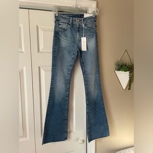 NWT AG Farrah High Rise Boot Cut Jeans | MTO 32 | Size 23